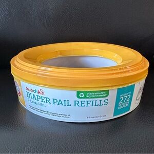 Munchkin Diaper Pail Refill BRAND NEW holds 272 newborn diapers 1 pack
